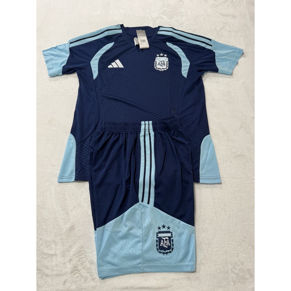 Adidas Argentina Soccer Jersey & Shorts XL